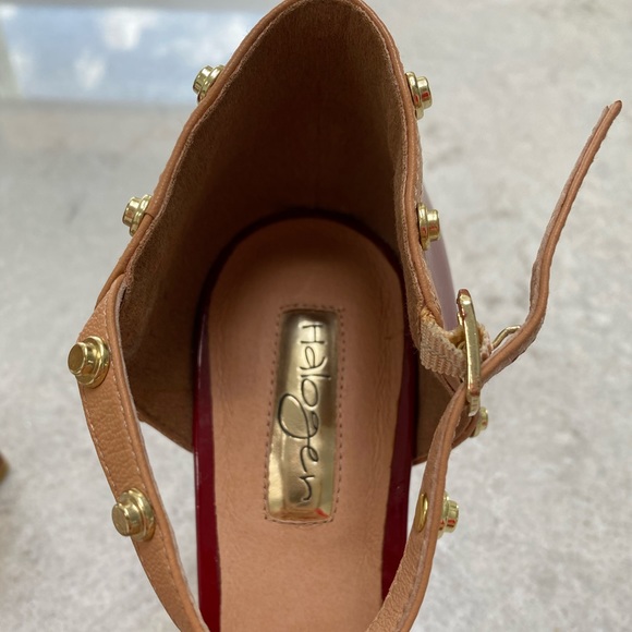 Halogen NWOT Martine Studded T-Strap Heels - Picture 11 of 14